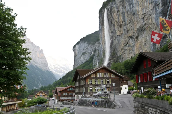 Lauterbrunnen ūdenskritums, Šveice