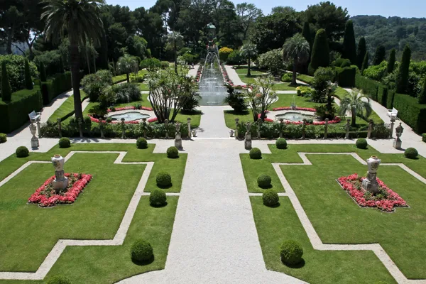 Ephrussi de Rothschild villas dārzs, Francija